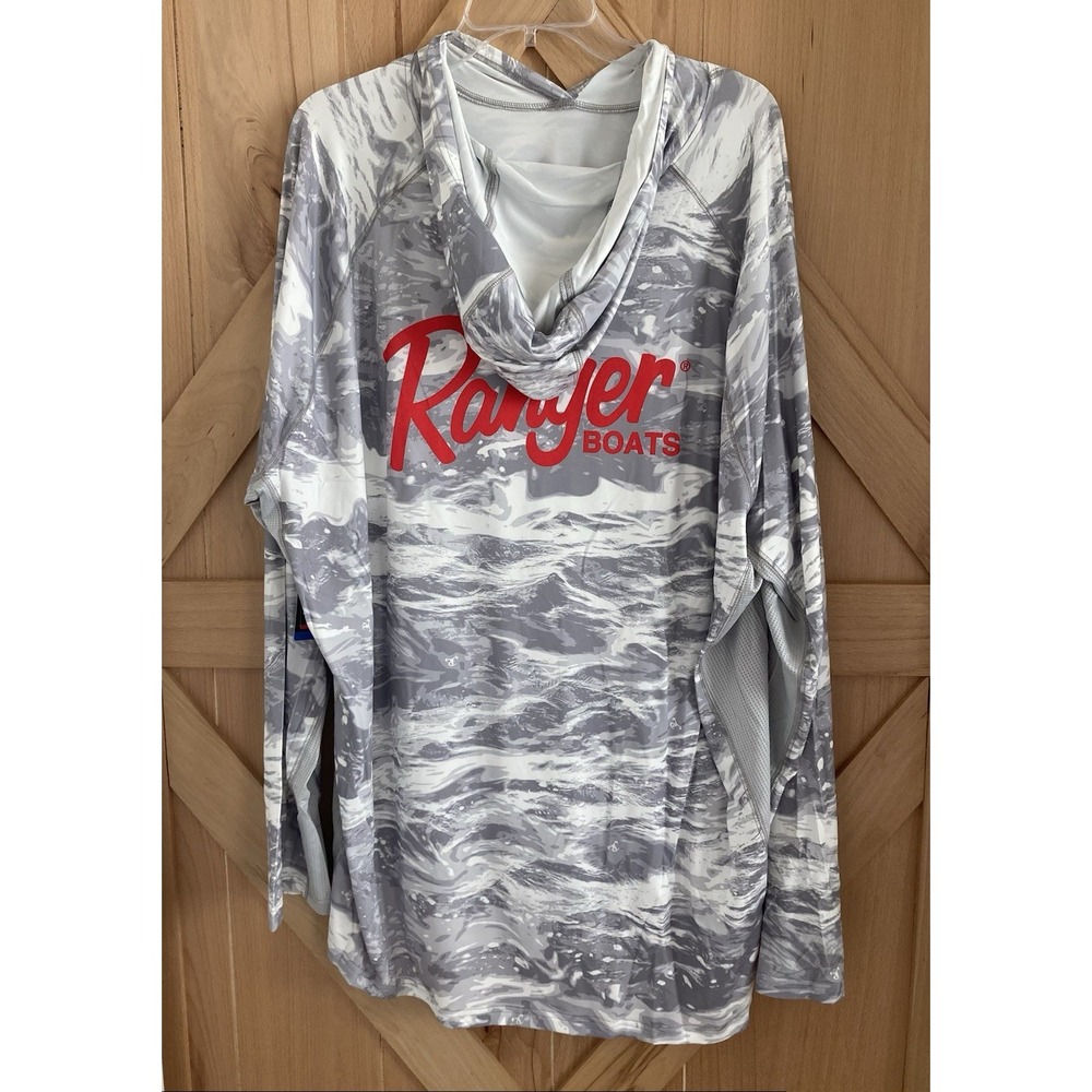 NEW Ranger Boats Performance Red Cup Hoodie Long Sleeve Size 4XL - Picture 5 of 12